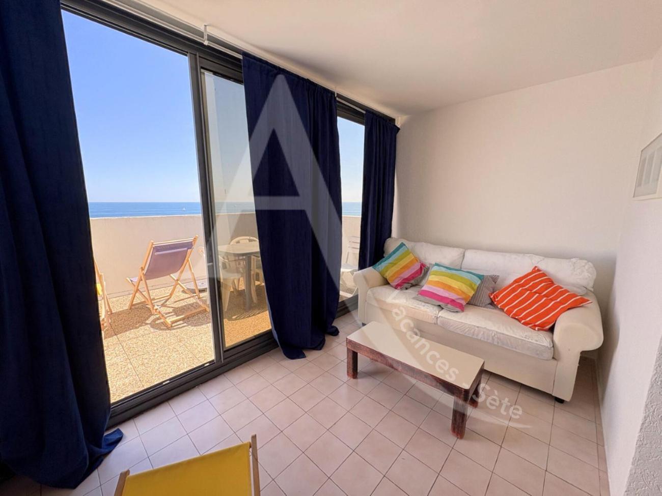 Studio Vue Mer Avec Pkg, Piscine, Tennis, Plage Direct セット エクステリア 写真
